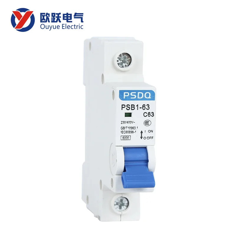 Liten effektbrytare 1P